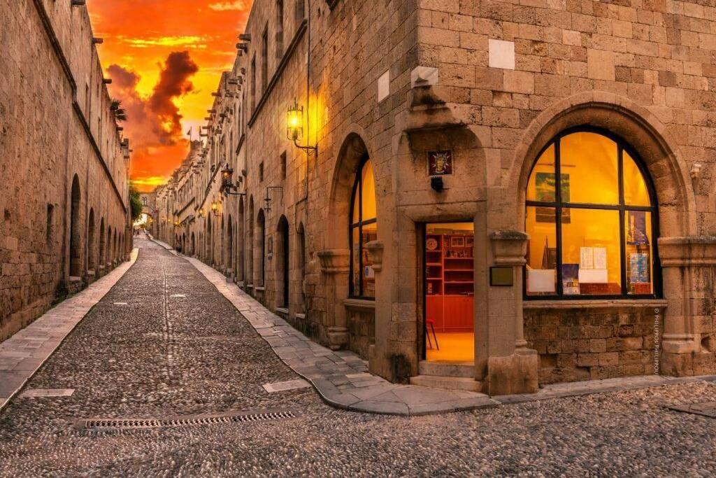 Villa Anna'S House In The Old Town à Rhodes City Extérieur photo