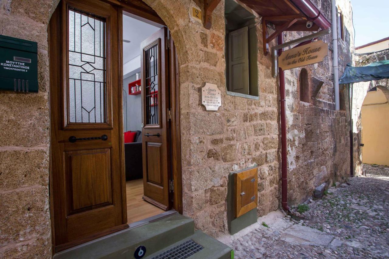 Villa Anna'S House In The Old Town à Rhodes City Extérieur photo